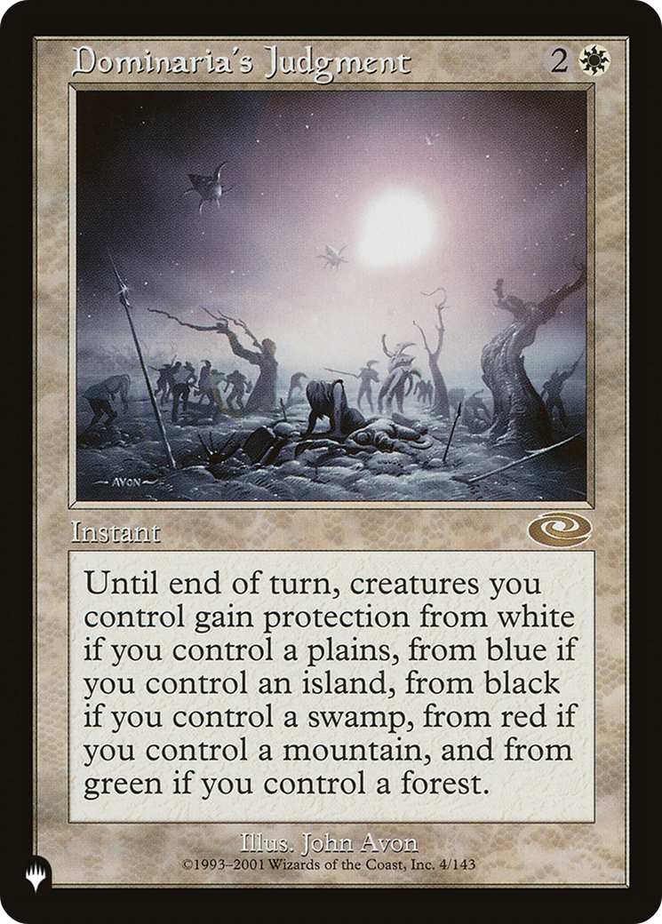Dominaria's Judgment (LIST-PLS-4) [The List]