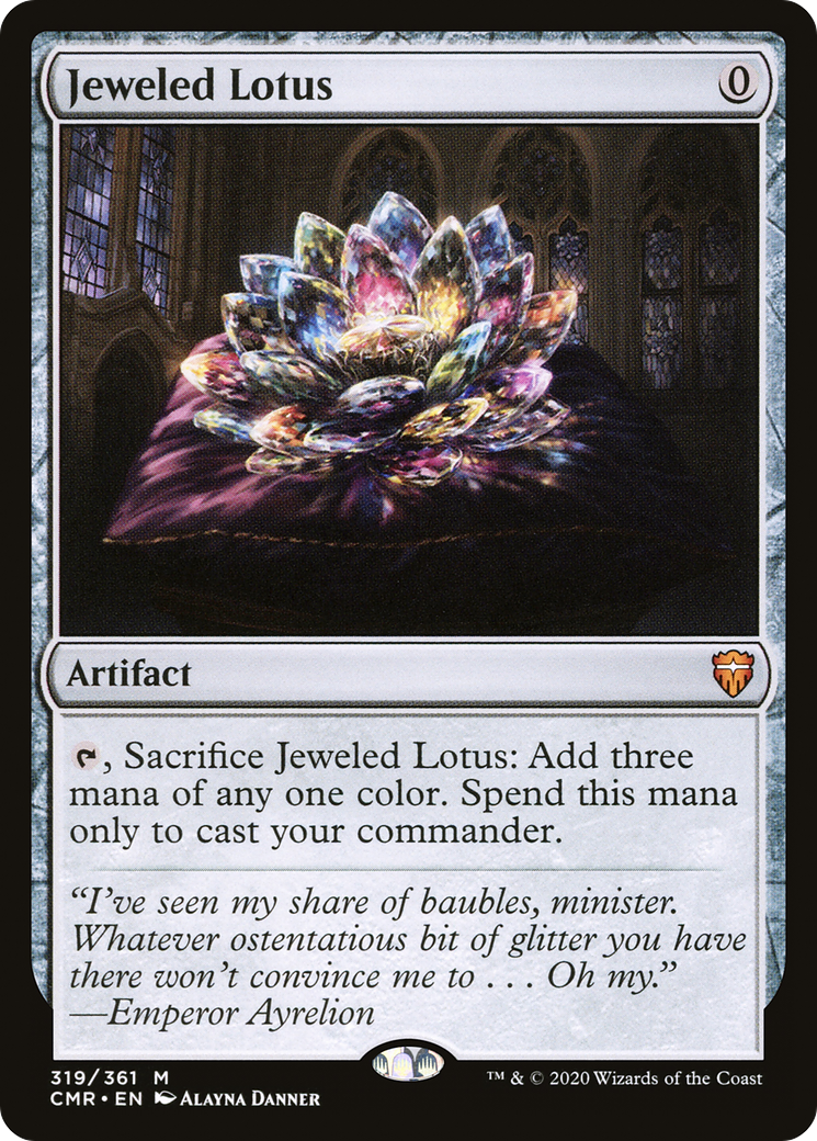 Jeweled Lotus (CMR-319) [Commander Legends]