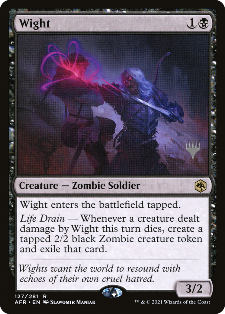 Wight (PPAFR-127P) [Adventures in the Forgotten Realms Promos]