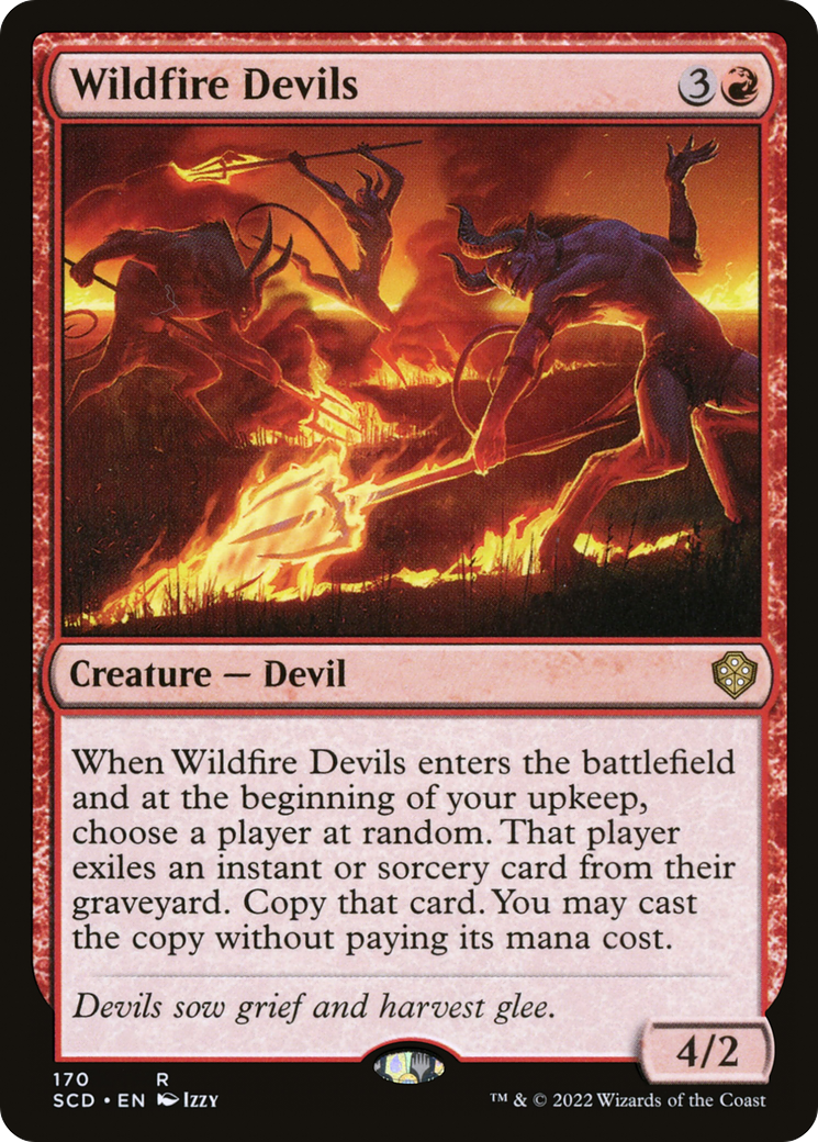 Wildfire Devils (SCD-170) [Starter Commander Decks]
