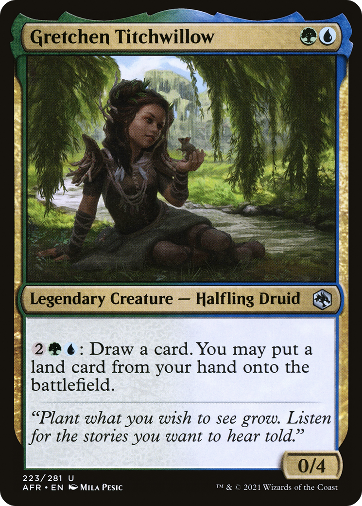 Gretchen Titchwillow (AFR-223) [Adventures in the Forgotten Realms] Foil