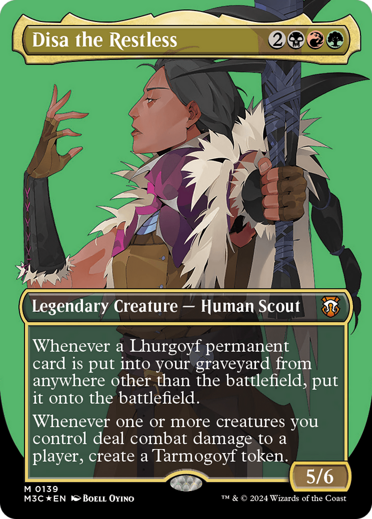 Disa the Restless (M3C-139) [Modern Horizons 3 Commander] (Borderless) Foil