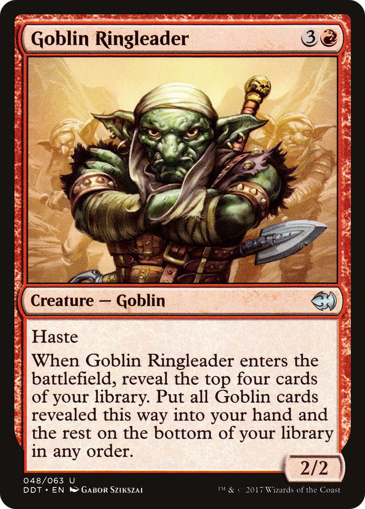 Goblin Ringleader (DDT-048) [Duel Decks: Merfolk vs. Goblins]