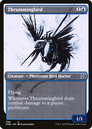 Thrummingbird (Showcase) (ONE-288) [Phyrexia: All Will Be One] Foil