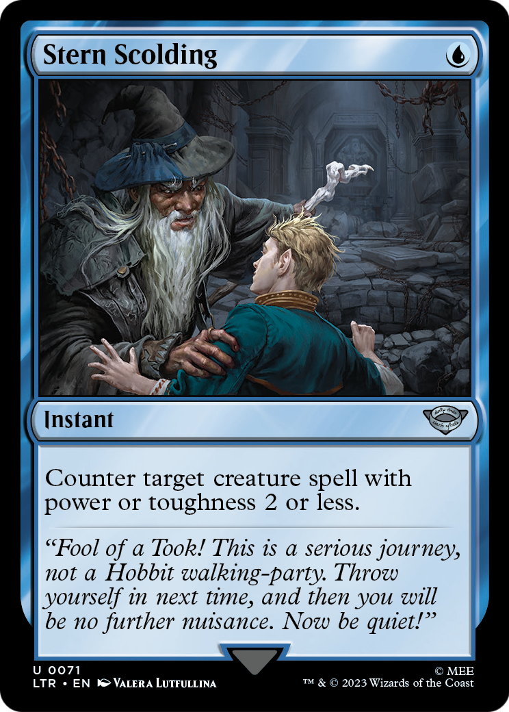 Stern Scolding (LTR-071) [The Lord of the Rings: Tales of Middle-earth]