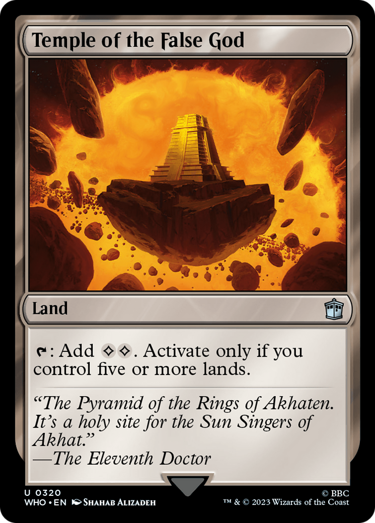 Temple of the False God (WHO-320) [Doctor Who]