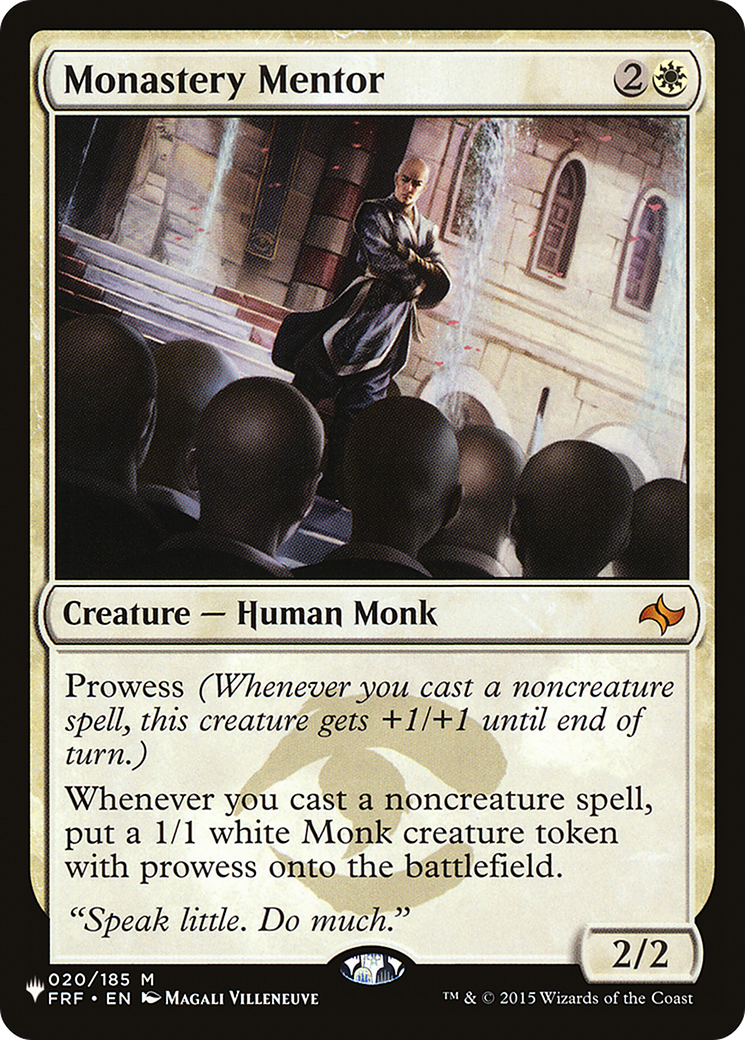 Monastery Mentor (LIST-FRF-20) [The List]