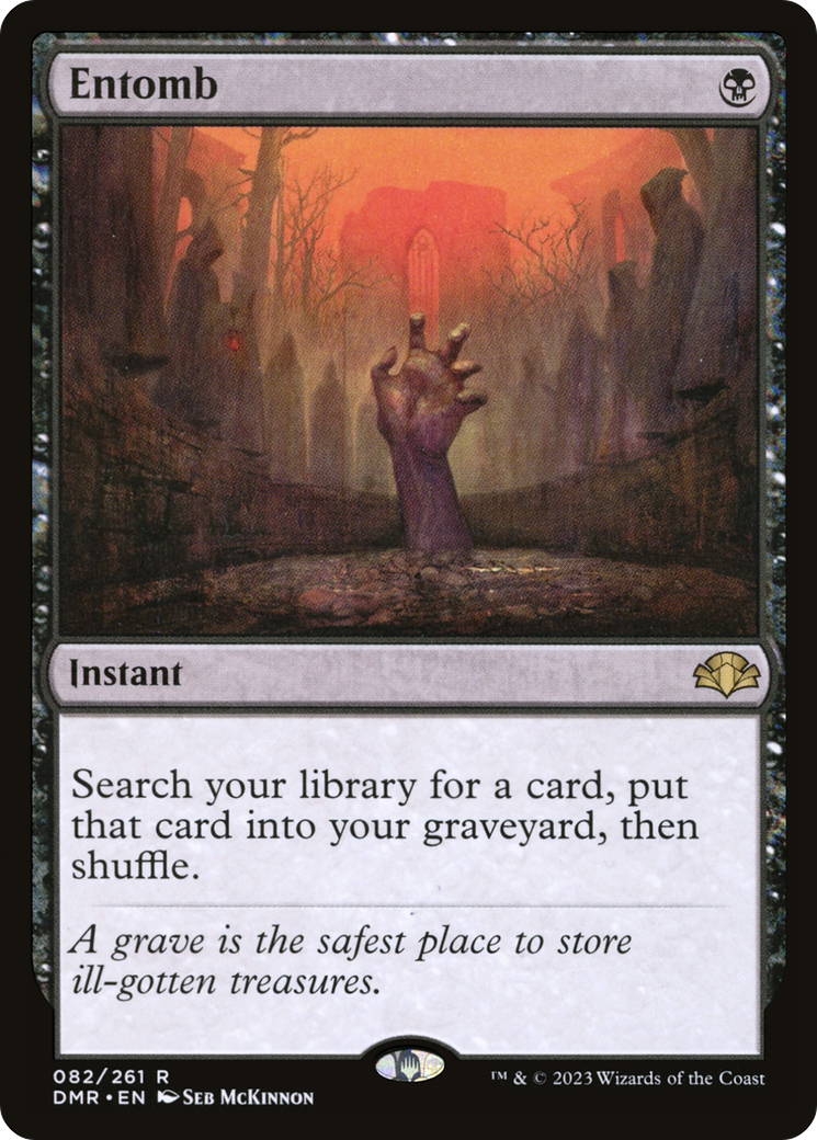 Entomb (DMR-082) [Dominaria Remastered]