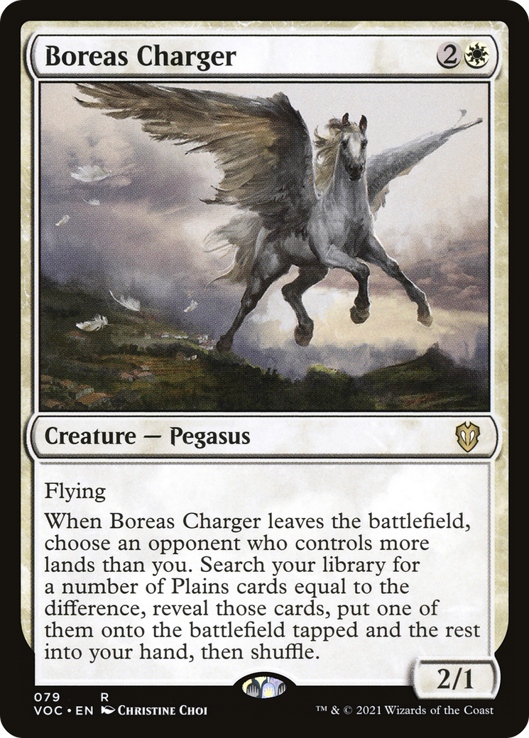Boreas Charger (VOC-079) [Crimson Vow Commander]