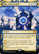 Blue Sun's Zenith (STA-012) [Strixhaven Mystical Archive]: (Showcase) (Borderless)