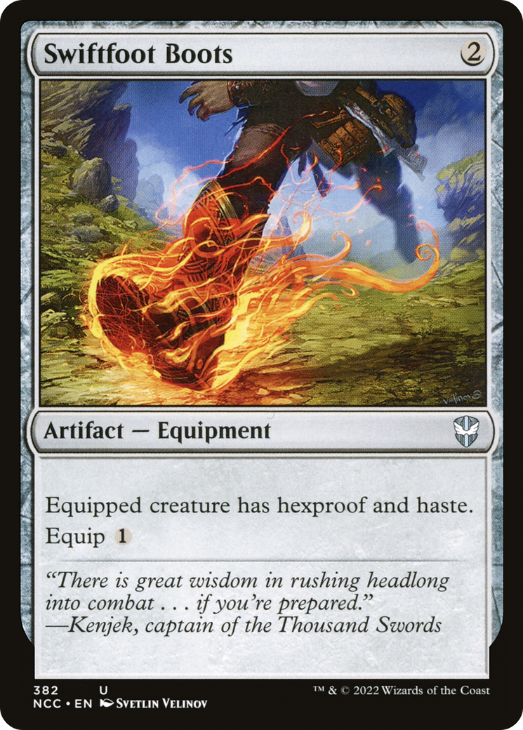 Swiftfoot Boots (NCC-382) [New Capenna Commander]