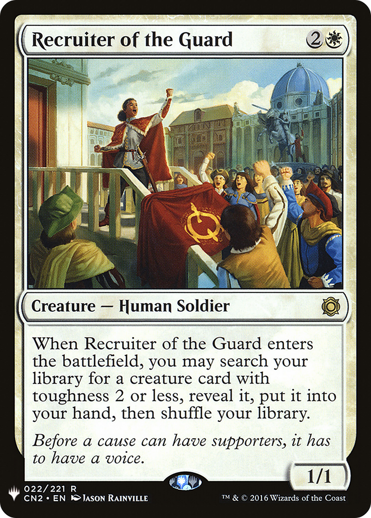 Recruiter of the Guard (LIST-CN2-22) [The List]