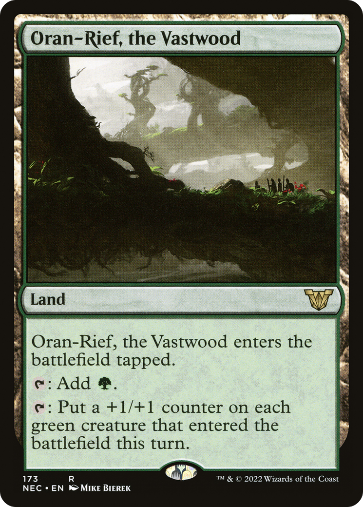 Oran-Rief, the Vastwood (NEC-173) [Neon Dynasty Commander]