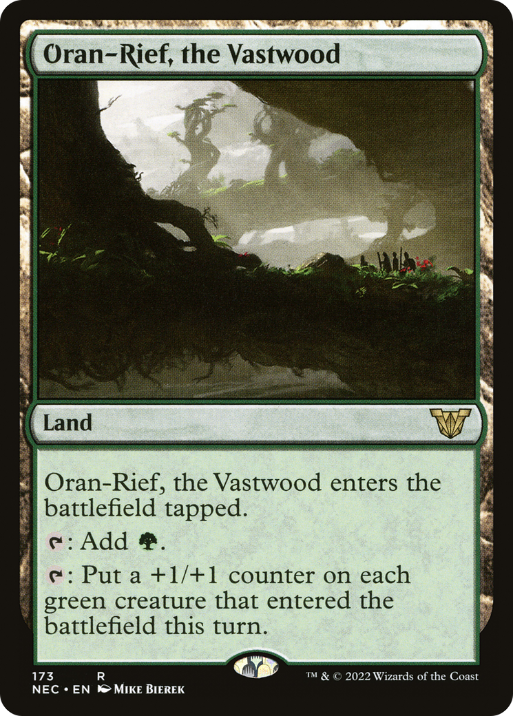 Oran-Rief, the Vastwood (NEC-173) [Neon Dynasty Commander]