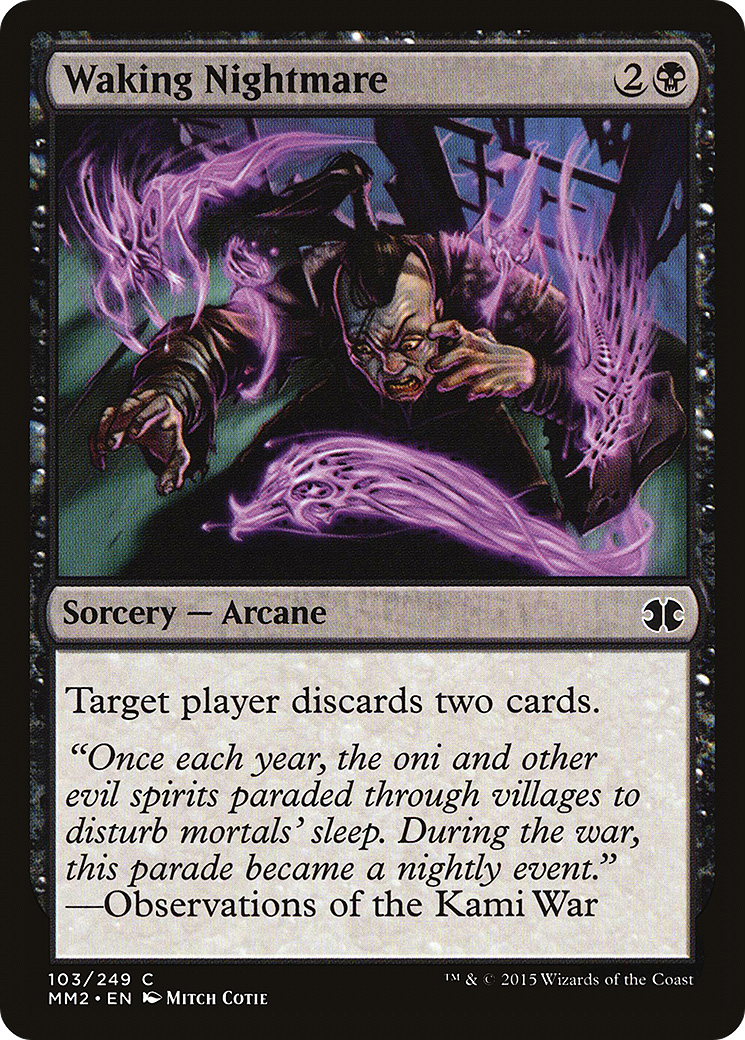 Waking Nightmare (MM2-103) [Modern Masters 2015]