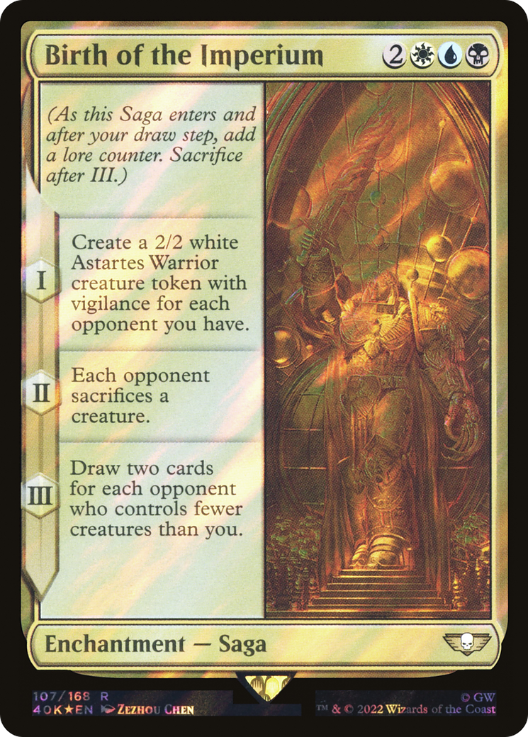Birth of the Imperium (40K-107★) [Warhammer 40,000 Commander] Foil