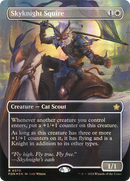 Skyknight Squire (FDN-370) [Foundations] (Borderless) Foil