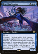 Dazzling Sphinx (Extended Art) (C21-352) [Commander 2021]