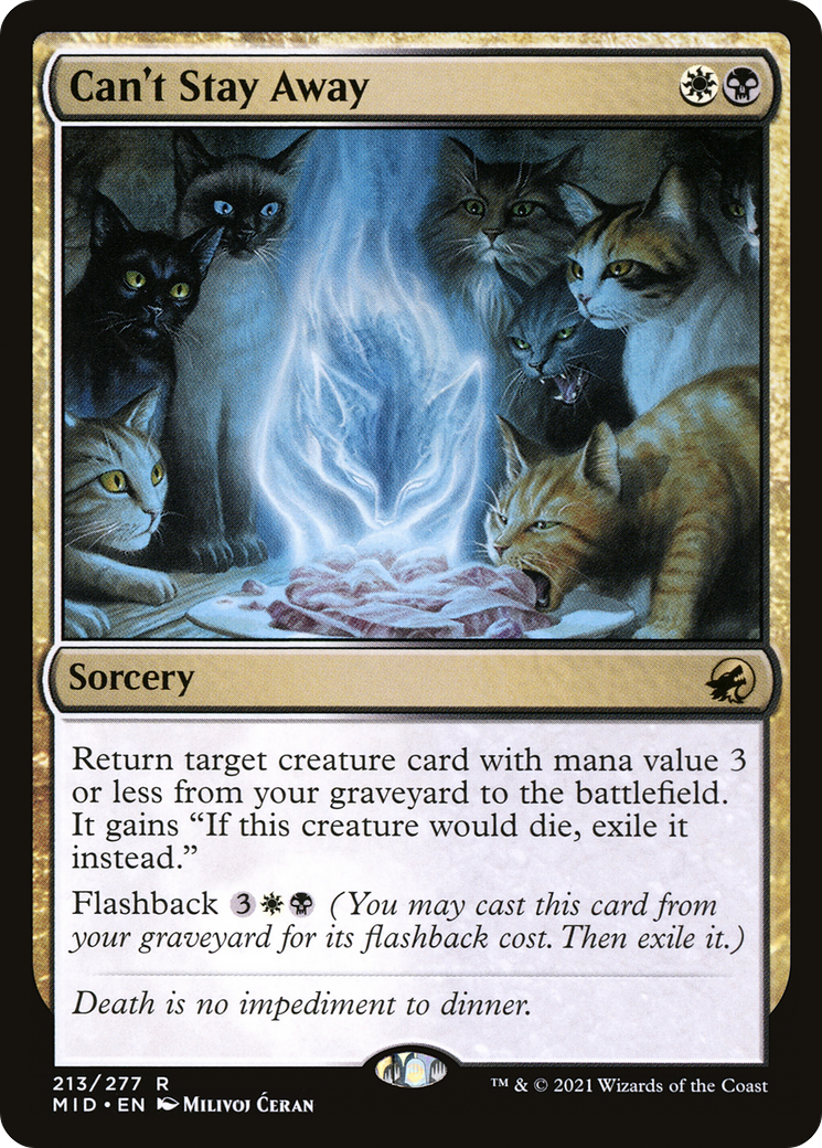 Can't Stay Away (MID-213) [Innistrad: Midnight Hunt]