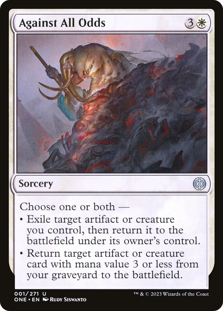 Against All Odds (ONE-001) [Phyrexia: All Will Be One]