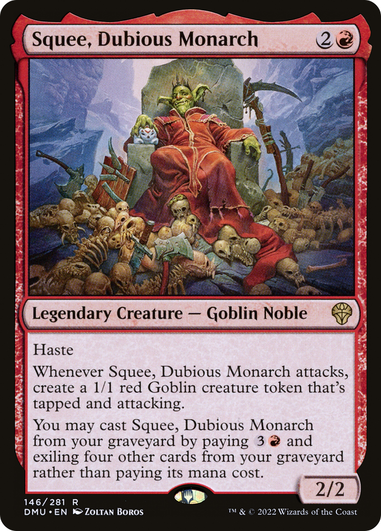 Squee, Dubious Monarch (DMU-146) [Dominaria United]