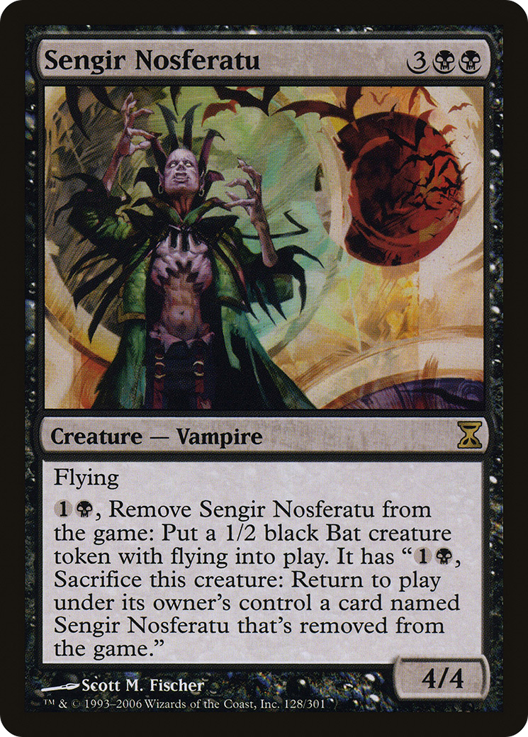 Sengir Nosferatu (TSP-128) [Time Spiral]