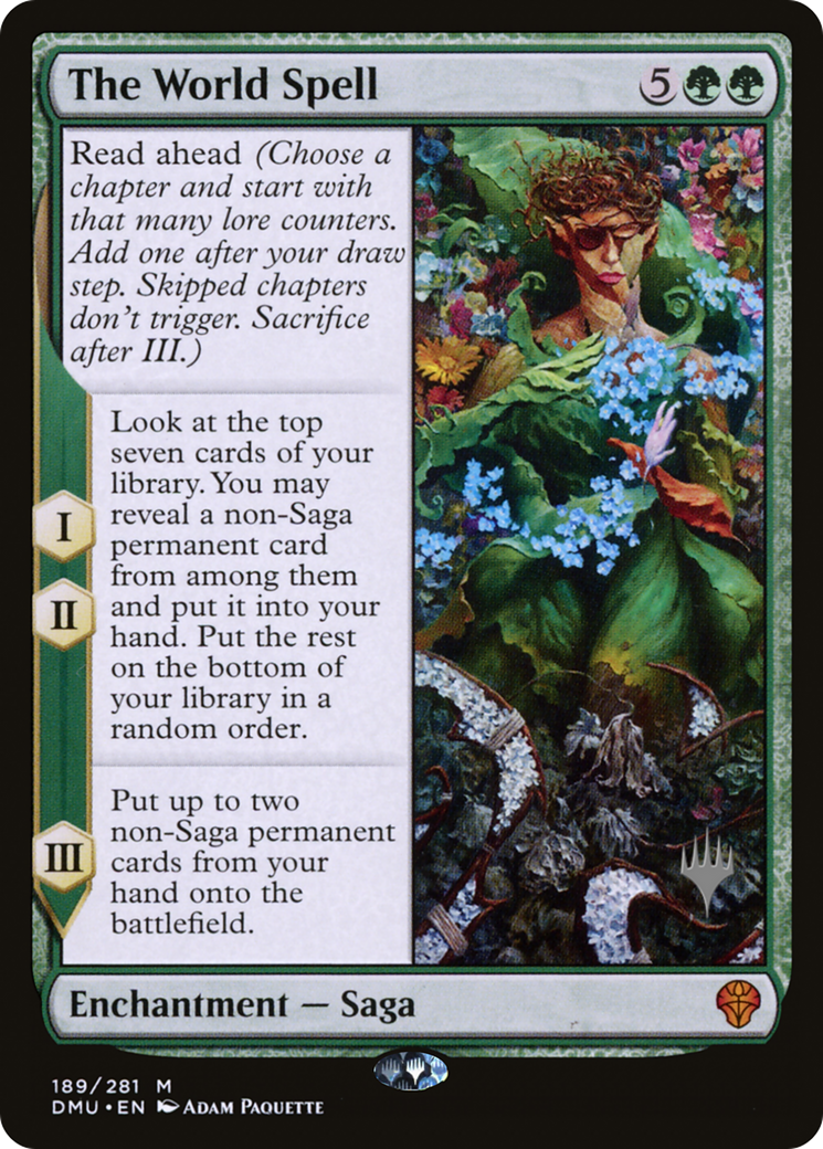The World Spell (PPDMU-189) [Promo Pack: Dominaria United Promos]