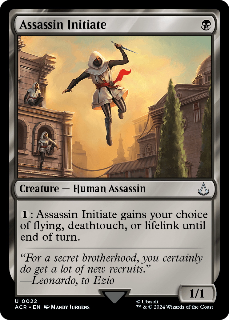 Assassin Initiate (ACR-022) [Assassin's Creed]