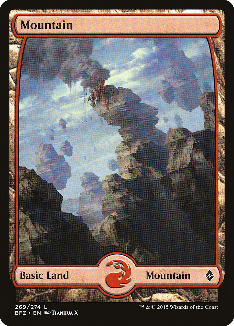 Mountain (BFZ-269) [Battle for Zendikar]