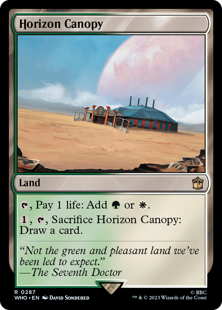 Horizon Canopy (WHO-287) [Doctor Who]