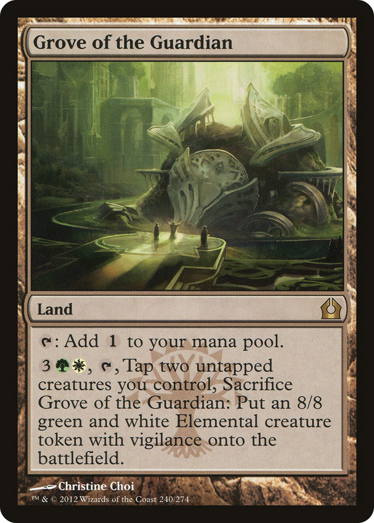 Grove of the Guardian (RTR-240) [Return to Ravnica]