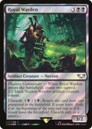 Royal Warden (Surge Foil) (40K-052) [Warhammer 40,000 Commander] Foil