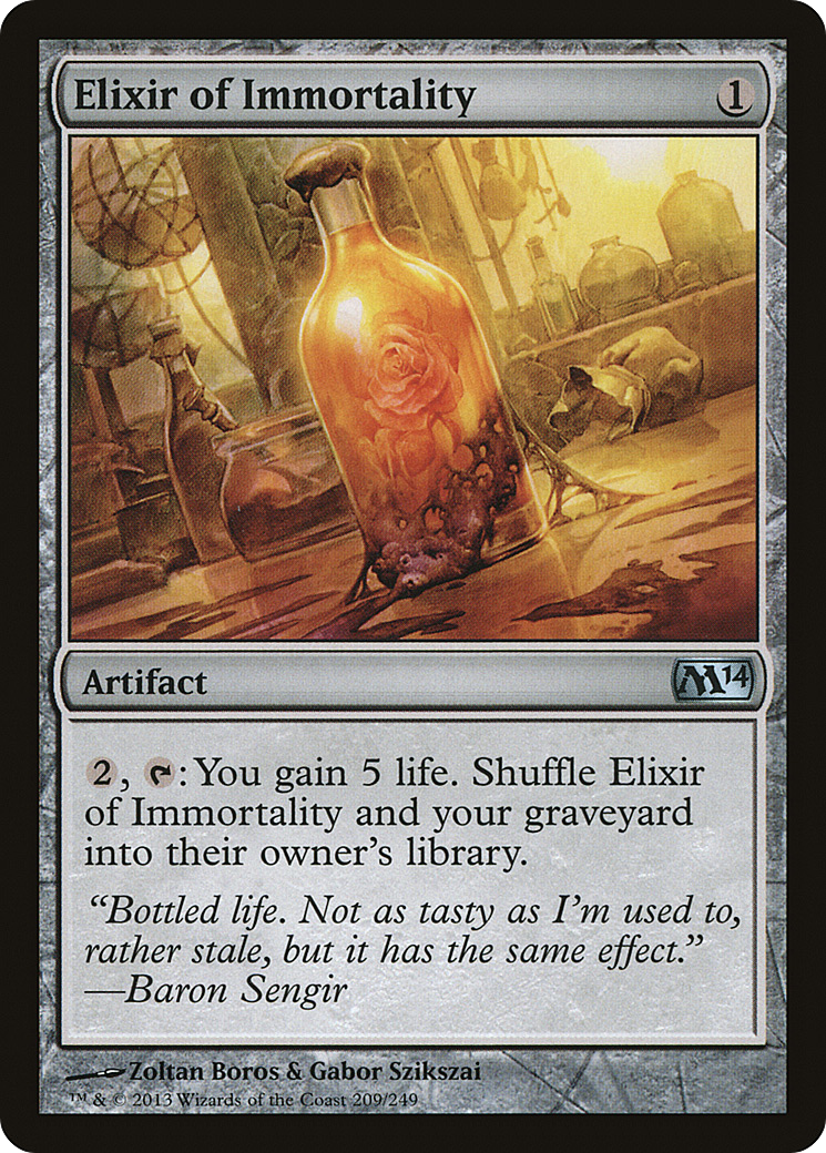 Elixir of Immortality (M14-209) [Magic 2014] Foil
