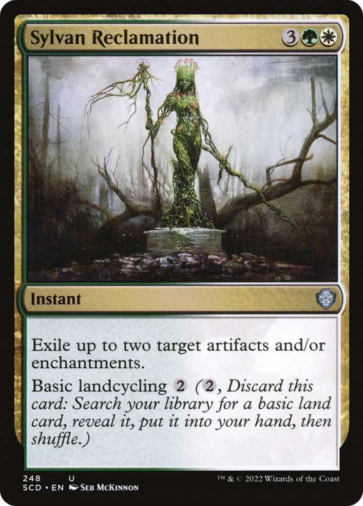 Sylvan Reclamation (SCD-248) [Starter Commander Decks]