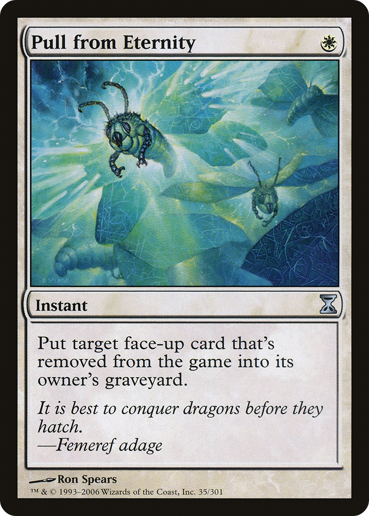 Pull from Eternity (TSP-035) [Time Spiral]