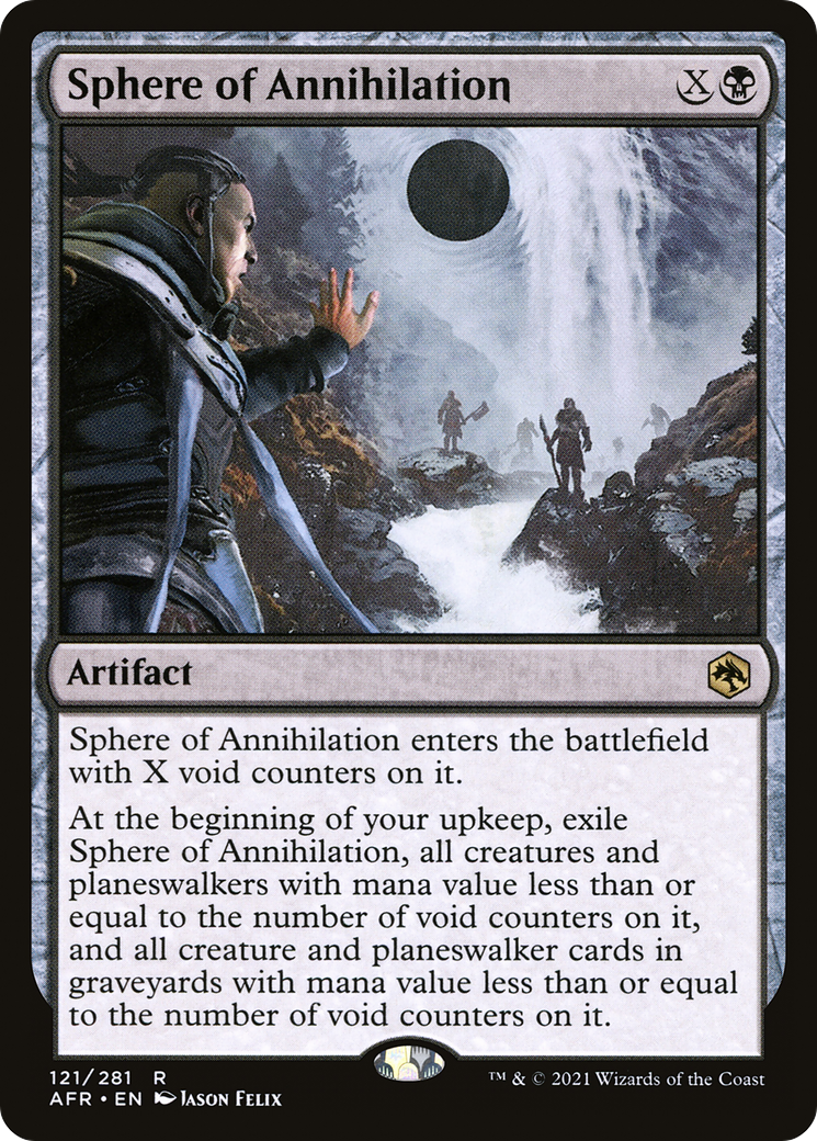 Sphere of Annihilation (AFR-121) [Adventures in the Forgotten Realms]