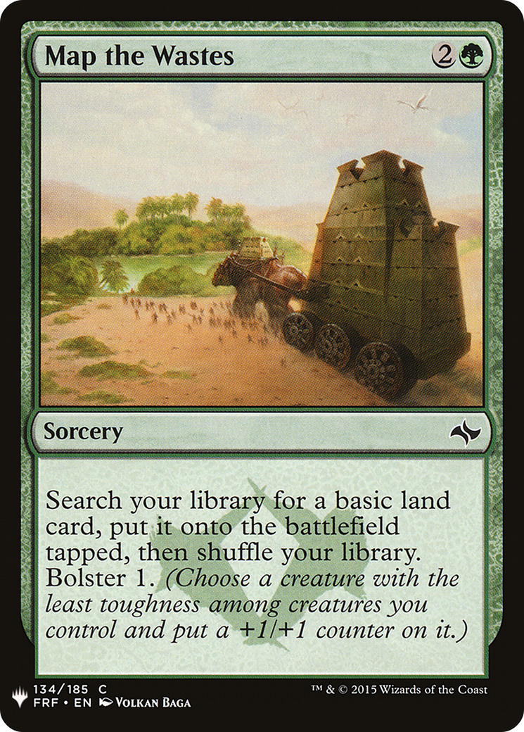 Map the Wastes (LIST-FRF-134) [The List]