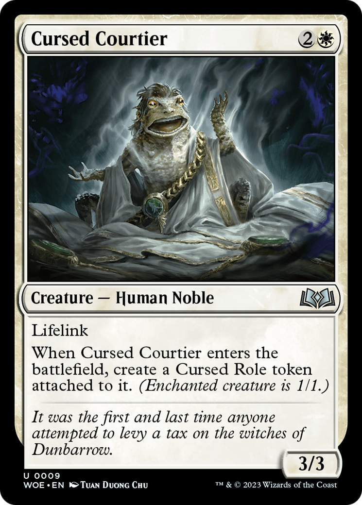 Cursed Courtier (WOE-009) [Wilds of Eldraine]