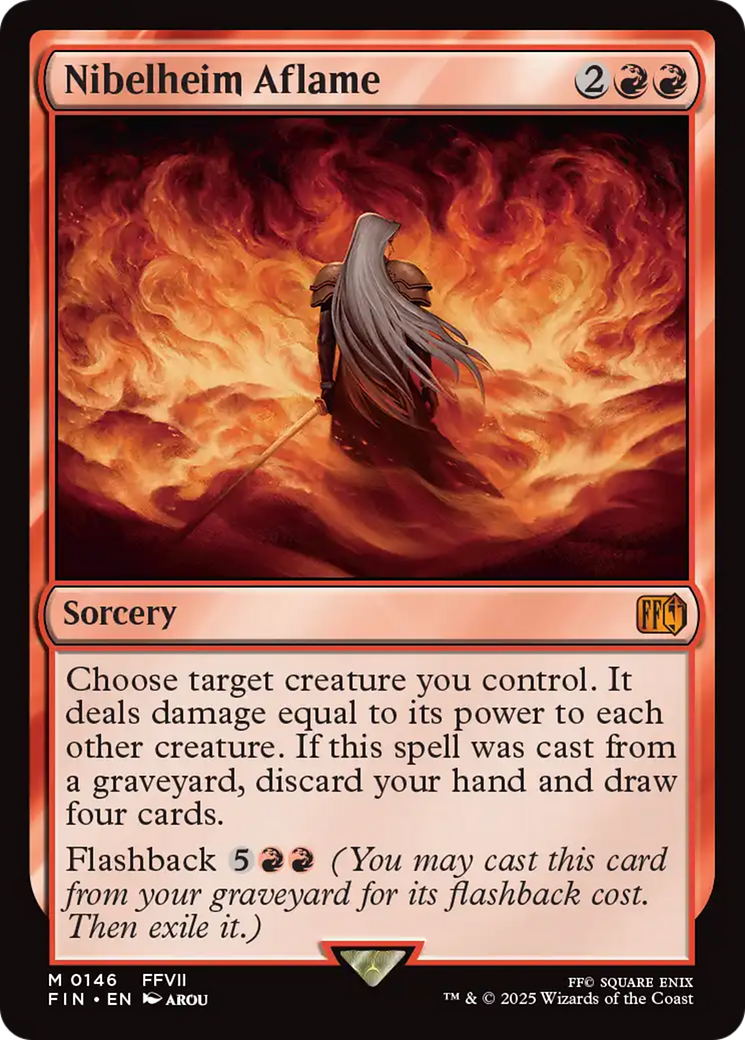 Nibelheim Aflame (FIN-146) [FINAL FANTASY] Foil