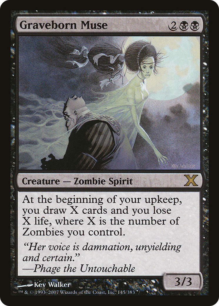Graveborn Muse (10E-145) [Tenth Edition]