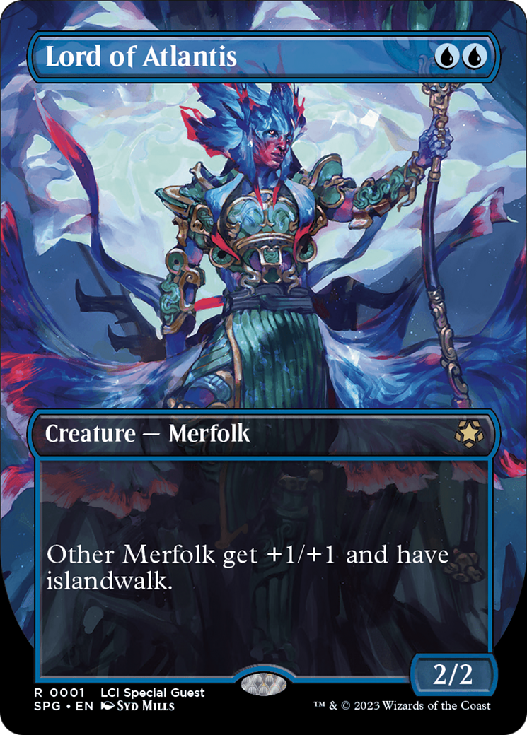Lord of Atlantis (SPG-001) [Special Guests] (Borderless) Foil