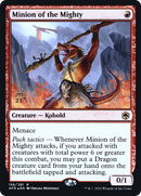 Minion of the Mighty (PRE-156S) [Adventures in the Forgotten Realms Promos] Foil