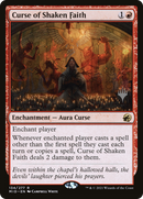 Curse of Shaken Faith (PPMID-134P) [Promo Pack: Innistrad: Midnight Hunt Promos]