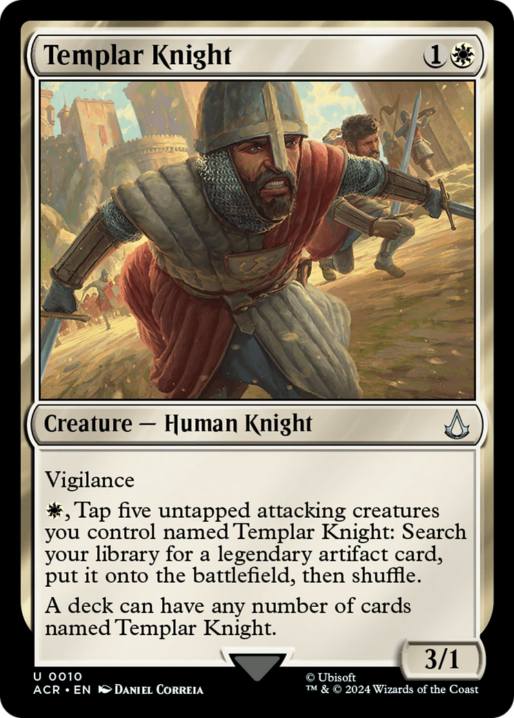 Templar Knight (ACR-010) [Assassin's Creed] Foil