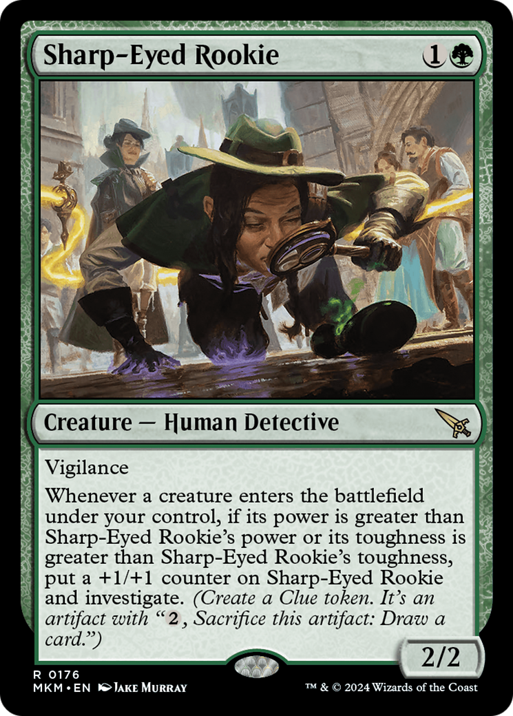 Sharp-Eyed Rookie (MKM-176) [Murders at Karlov Manor]