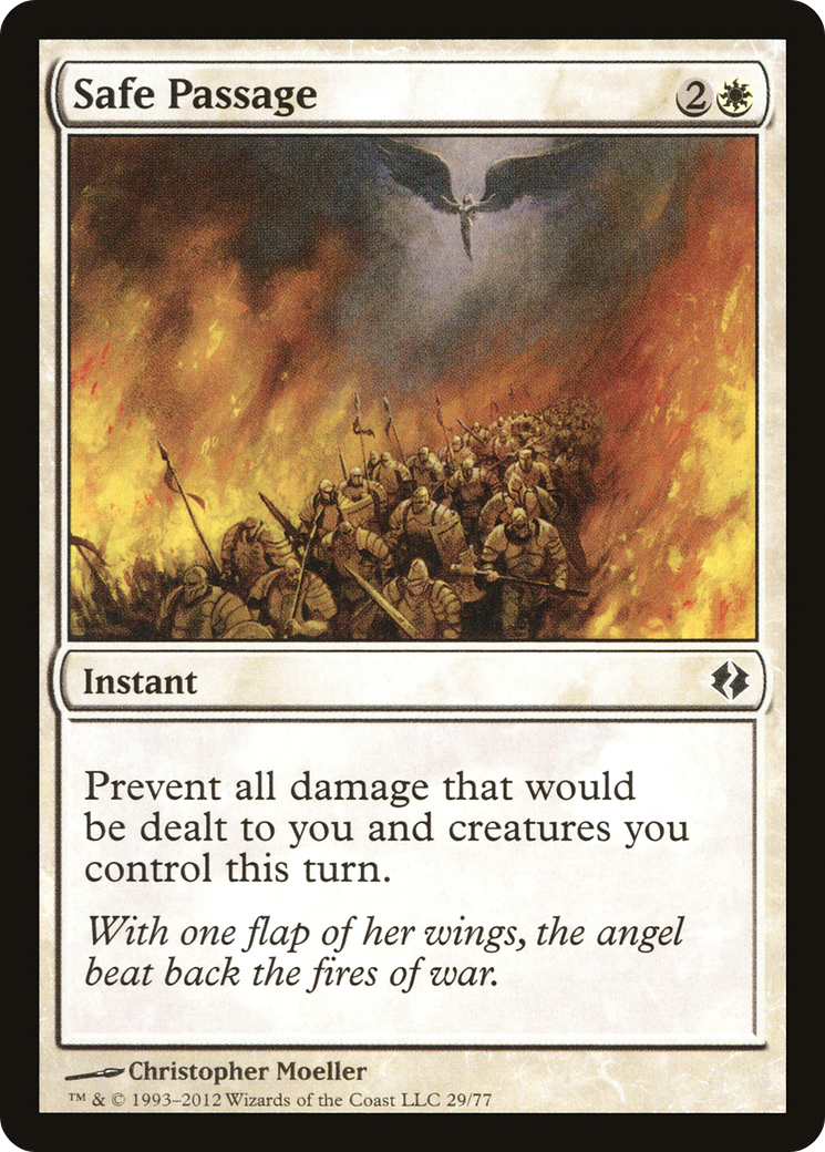 Safe Passage (DDI-029) [Duel Decks: Venser vs. Koth]