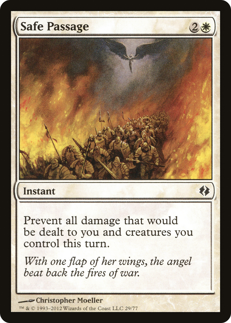 Safe Passage (DDI-029) [Duel Decks: Venser vs. Koth]