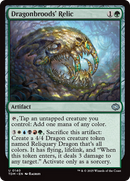 Dragonbroods' Relic (TDM-140) [Tarkir: Dragonstorm] Foil
