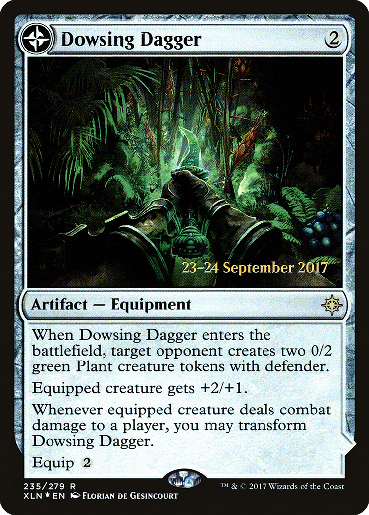 Dowsing Dagger (PRE-235S) [Ixalan Promos] Foil