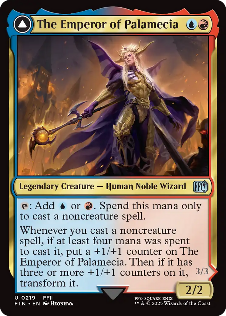 The Emperor of Palamecia (FIN-219) [FINAL FANTASY] Foil